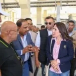 جولة تفقدية لوزيرة الإسكان في مشروعات مياه الشرب بمطروح