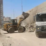 حملة نظافة موسعة في حي الهرم بالجيزة