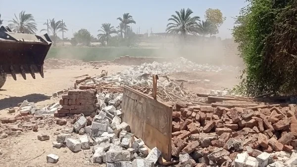 إزالة 14 حالة تعدٍ على الأراضي الزراعية في الغربية