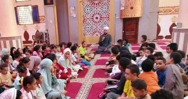 إقبال كبير على نشاطات صيفية للأطفال في مساجد أسوان