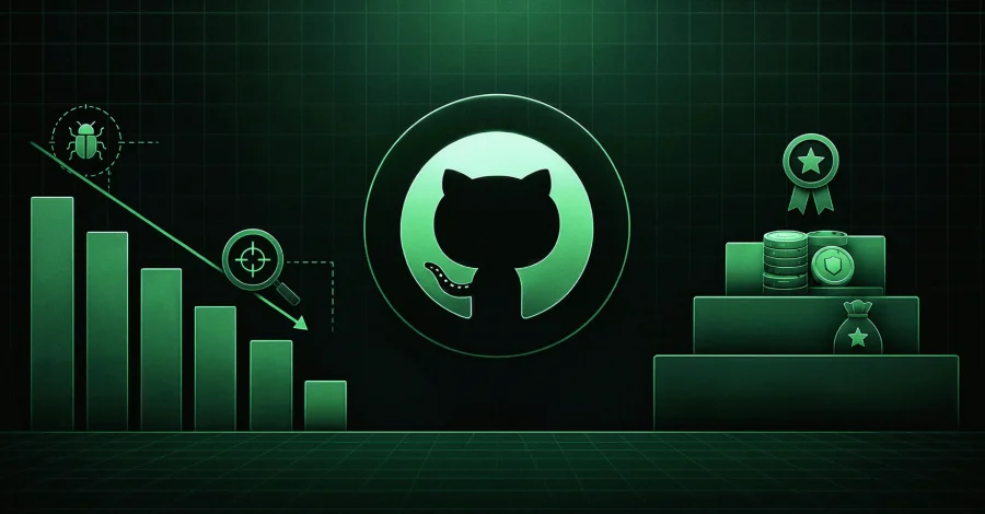 تقليص مكافآت الثغرات العامة في GitHub