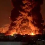 هجوم صاروخي أمريكي على محيط الأهواز بإيران