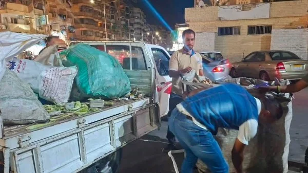 جهود مجابهة فرز المخلفات في مدينة بورفؤاد