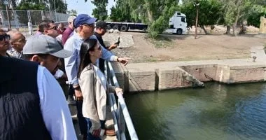 متابعة جاهزية المنظومة المائية في البحيرة