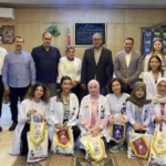 وفد دولي يزور كلية الطب البشري بجامعة الزقازيق
