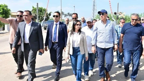 خطة وزير الري لمتابعة تطهير ترعة الهجارسة