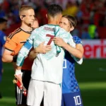 رونالدو يشيد بمدريتش بعد خروج كرواتيا من المونديال