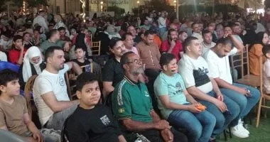 جماهير كفر الشيخ تساند منتخب مصر ضد أستراليا
