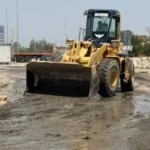 رفع كفاءة محور عدلي منصور شرق النيل ببني سويف