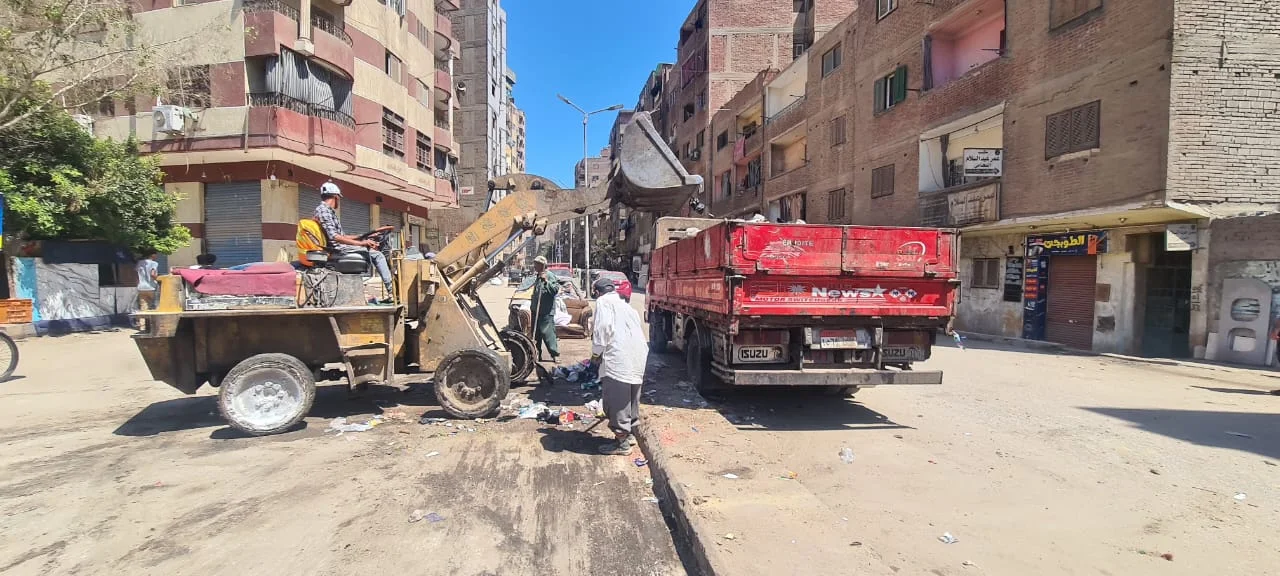 جولة تفقدية لمحافظ الجيزة لمتابعة الخدمات العامة