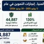جهود المنيا في ضبط الأسواق وتوفير الأمن الغذائي