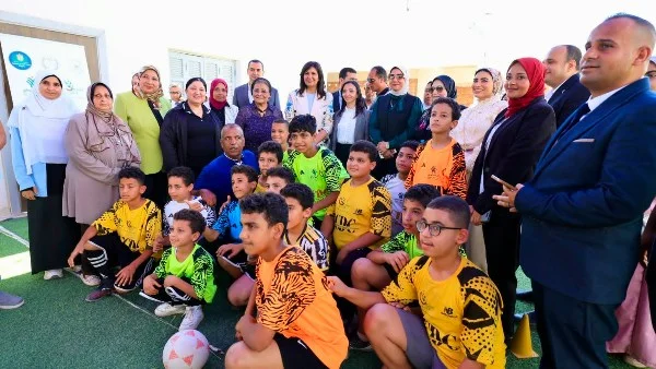 زيارة نائبة وزيرة التضامن لمركز تنمية الأسرة بدمسنا