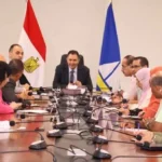 اجتماع محافظ دمياط حول تقنين أراضي الدولة