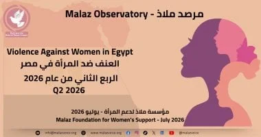 128 واقعة عنف ضد النساء في مصر خلال ثلاثة أشهر