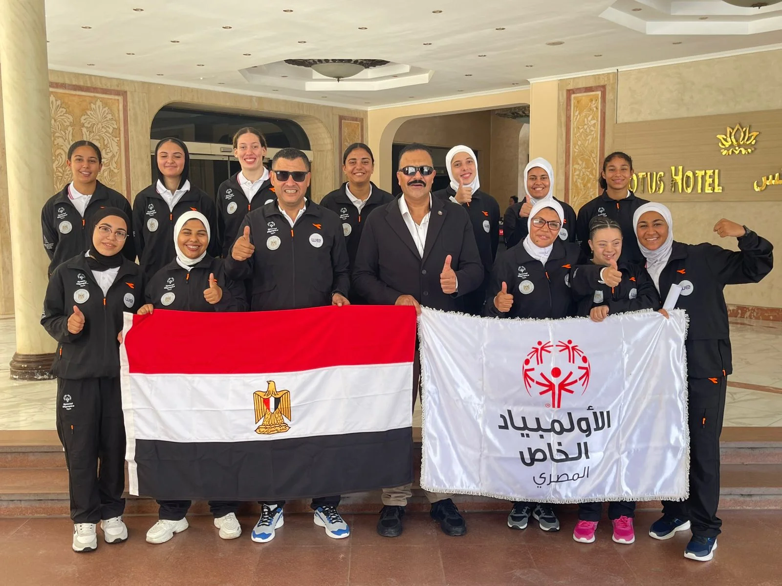 بعثة الأولمبياد الخاص المصري تغادر إلى باريس 2026