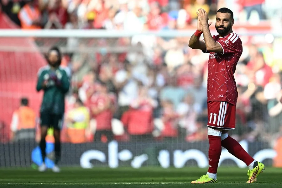 محمد صلاح في المركز الرابع بأعظم لاعبي ليفربول