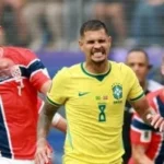 تعادل سلبي في الشوط الأول بين البرازيل والنرويج