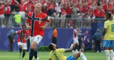 هالاند يسجل تاريخاً جديداً ضد البرازيل في كأس العالم