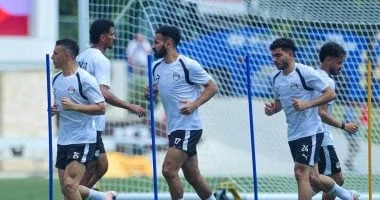 كريم حافظ يشارك في تدريبات منتخب مصر قبل مواجهة الأرجنتين