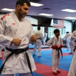 حازم أحمد يقود معسكرين تدريبيين للكاراتيه في أمريكا