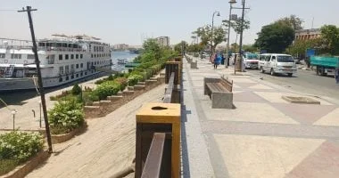 ارتفاع درجة الحرارة في أسوان إلى 45 درجة مئوية