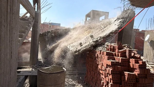 إزالة مخالفات البناء بالمنصورة