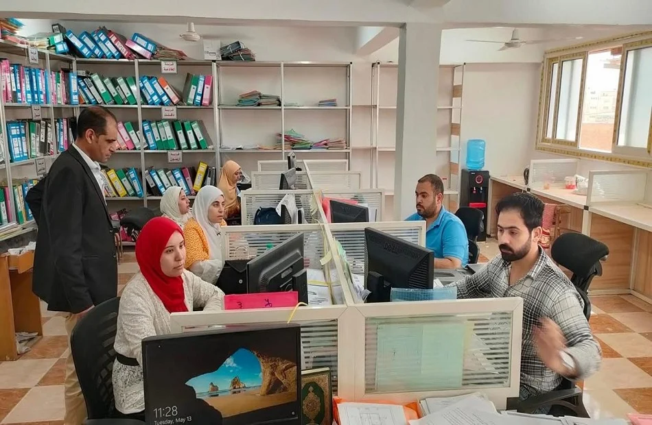 اجتماع مع رؤساء القرى لتحسين الخدمات بكفر الشيخ