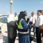 تشغيل تجريبي لمنظومة النظافة الجديدة بمطروح