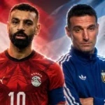 إشادة أرجنتينية بصلاح قبل مواجهة منتخب مصر
