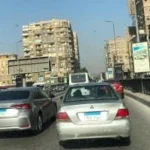 كثافات مرورية في شوارع القاهرة والجيزة