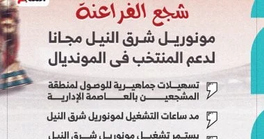 تمديد ساعات عمل المونوريل لدعم جماهير منتخب مصر