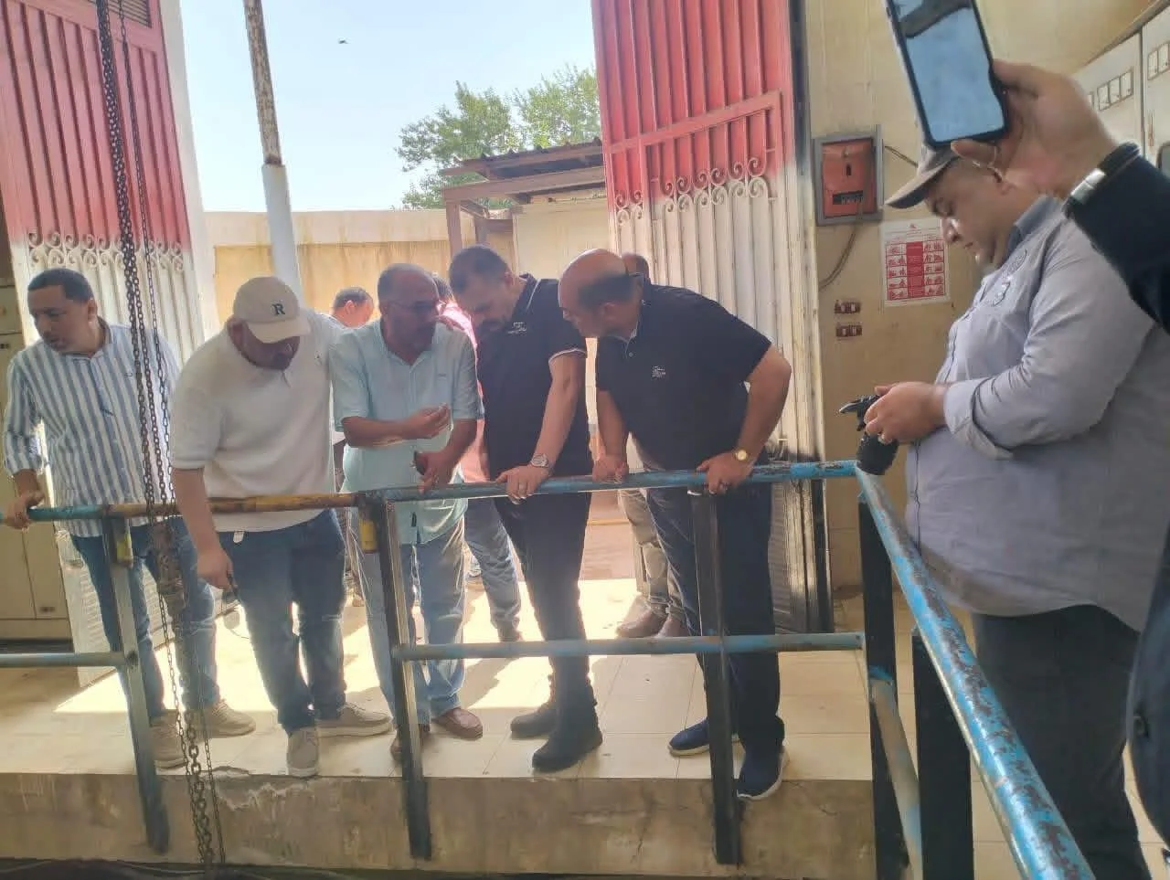جولة تفقدية للسكرتير العام المساعد بكفر الشيخ