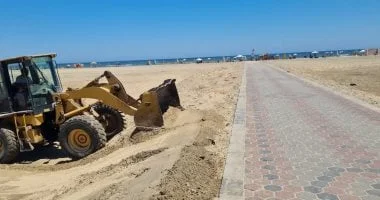 إنشاء مشايات جديدة بمصيف بلطيم لتحسين الخدمات