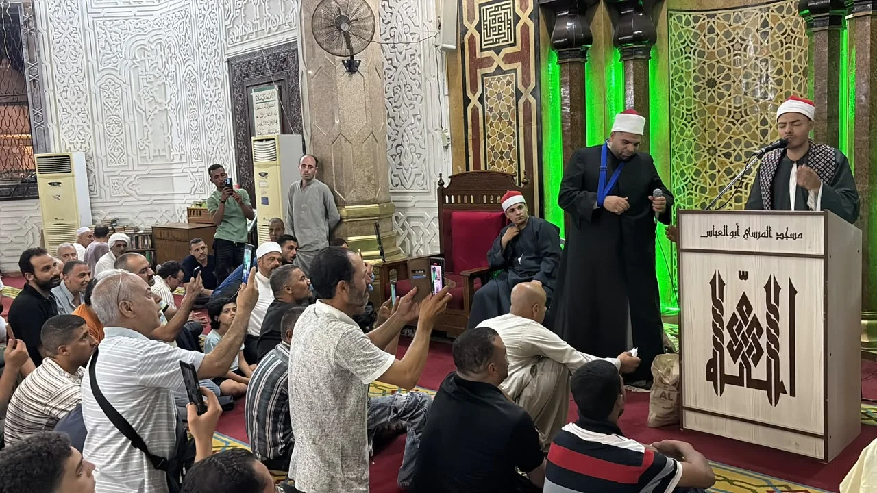 الاحتفالات الختامية لمولد المرسي أبو العباس بالإسكندرية