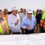 وزير النقل يتفقد مواقع القطار الكهربائي من مطروح للنوبارية