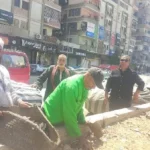 حملات نظافة مكثفة بحي شرق في أسيوط
