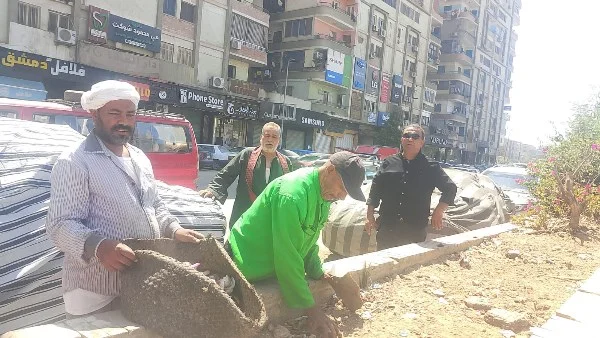 حملات نظافة مكثفة بحي شرق في أسيوط