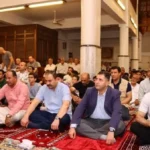 محافظ دمياط يؤدى صلاة الجمعة بالجامع الجديد