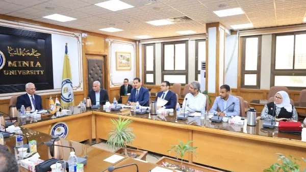 جامعة المنيا تستعد لأسبوع شباب الجامعات المقبل