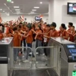 استقبال أطفال ملتقى “Logos Junior” على متن مونوريل شرق النيل