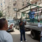 حملات مكثفة لإزالة الإشغالات في شوارع الإسكندرية