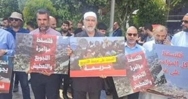 مظاهرات كاذبة في تل أبيب تكشف حقيقة دعم مصر لفلسطين