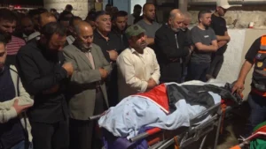 تشييع جثامين أربعة فلسطينيين في نابلس