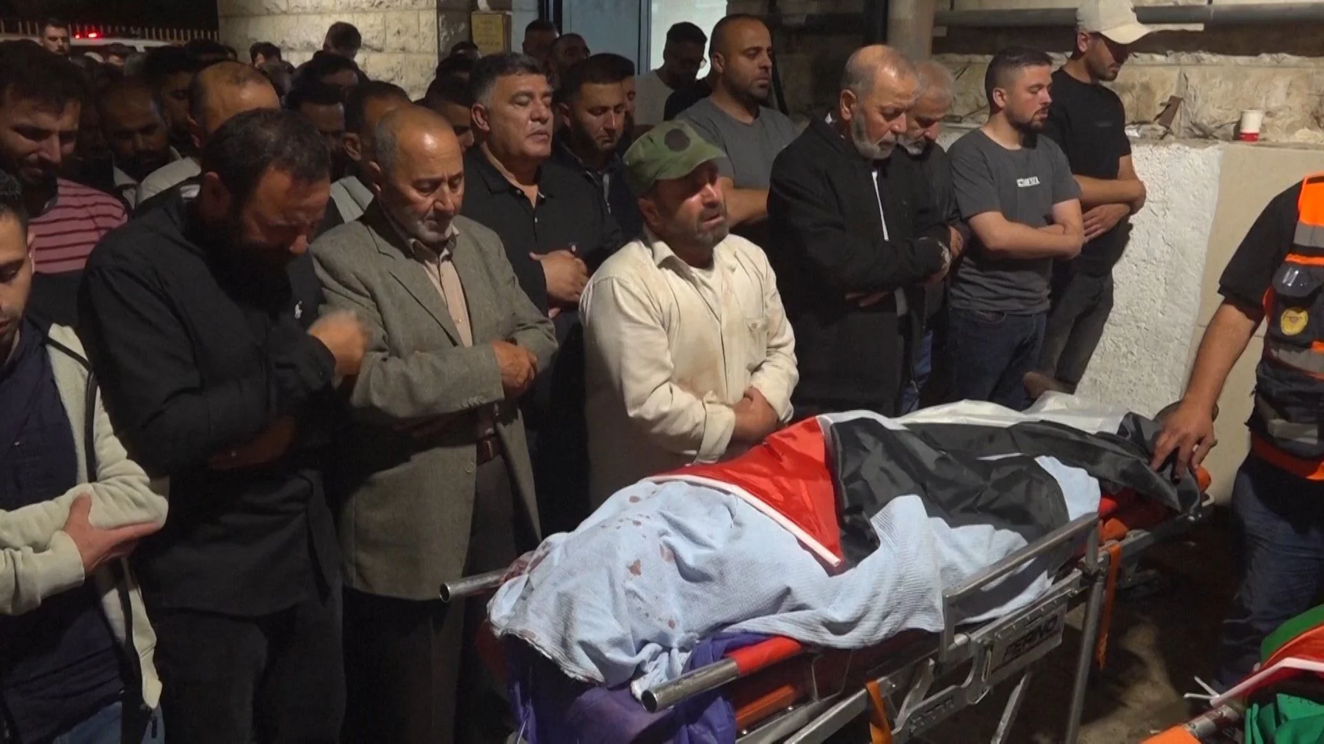 تشييع جثامين أربعة فلسطينيين في نابلس