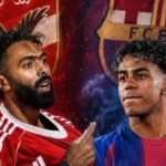 حسين الشحات يتحدى لامين يامال في مباراة الأهلي وبرشلونة