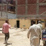 إغلاق مغسلة سيارات مخالفة في أسوان