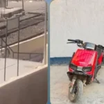 القبض على شاب قاد دراجة نارية أعلى رصيف محطة قطار بالغربية