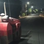 رفع كفاءة الطرق بمراكز الغربية