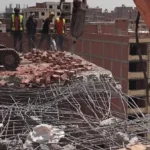 إزالة عقار مخالف من 12 طابقاً في القاهرة