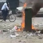 السيطرة على حريق بمولد كهرباء في الهرم